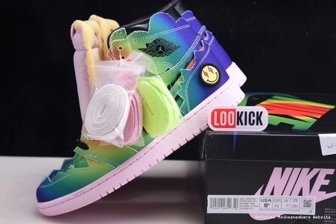 Official Maikesneakers AIR J OG JORDAN DC3481-900 X HIGH 1 BALVIN 0803